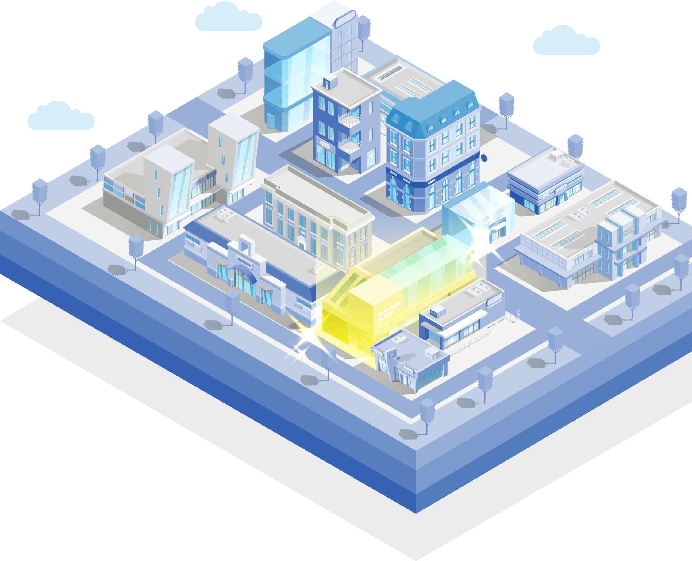 菱機工業株式会社 改修ZEBソリューションサイトのイメージイラストです