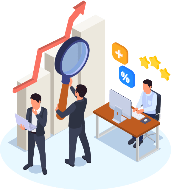 業界トップクラスのイメージイラストです